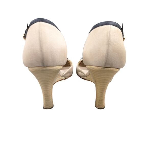 AUTHENTICATED Chanel Vintage Toe Cap Mary Jane Pumps Size 36 US 6 S2798 - Picture 11 of 11